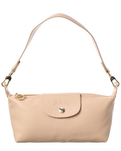 Longchamp Le Pliage Xtra Small Leather Crossbody In Neutral