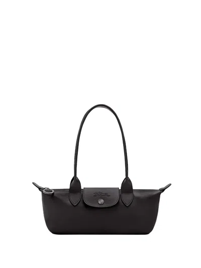 Longchamp Xtra M Leather Mini Shoulder Bag In Black