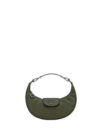 Longchamp `le Pliage Xtra` Small Shoulder Bag In Green
