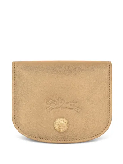 Longchamp Le Pliage Xtra Snap-closure Card Holder In Transparent