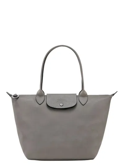Longchamp Le Pliage Xtra Medium Canvas Tote In Grey