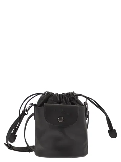 Longchamp Le Pliage Xtra - Xs Bucket Bag In Black