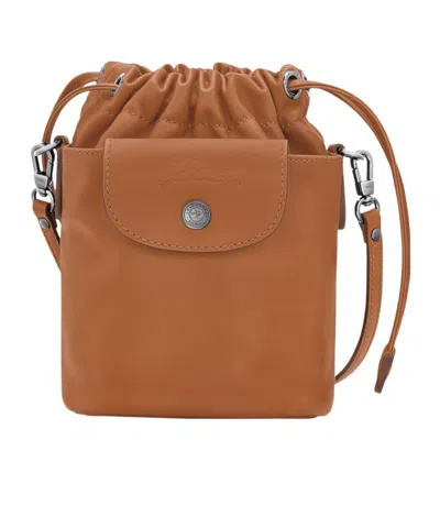 Longchamp Le Pliage Xtra Xs Bucket Bag In Brown