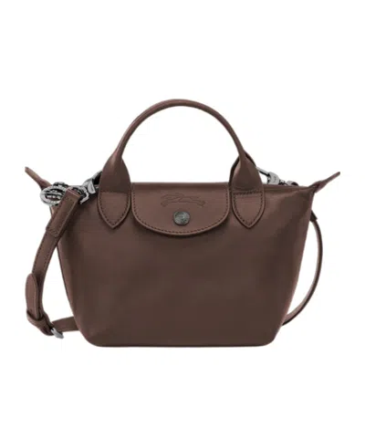 Longchamp Le Pliage Xtra Xs Handbag In Brown