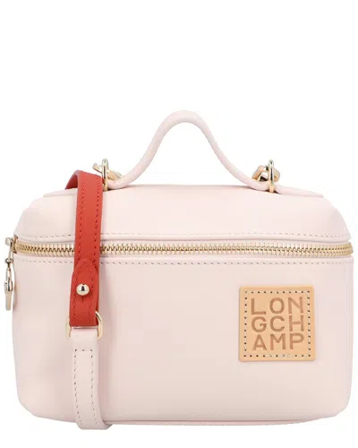 Longchamp Le Pliage Xtra Xs Leather Crossbody In Neutral