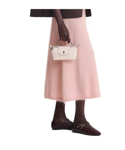 Longchamp Le Pliage Xtra Xs Pouch In White