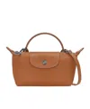 Longchamp Pochette Le Pliage Xtra Xs In Cashew Colour In Brown