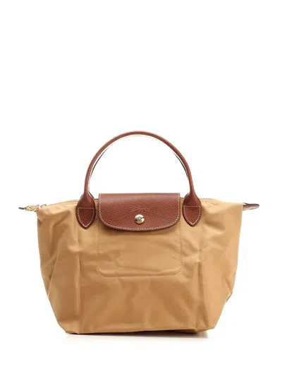 Longchamp Le Pliage Zip-up Small Tote Bag In Neutral