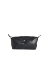 Longchamp Chic Shoulder Bag Adjustable Strap In Black
