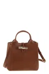 Longchamp S Le Roseau Hobo Bag In Bark Colour