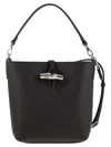 Longchamp Le Roseau - Xs Bucket Bag In Black