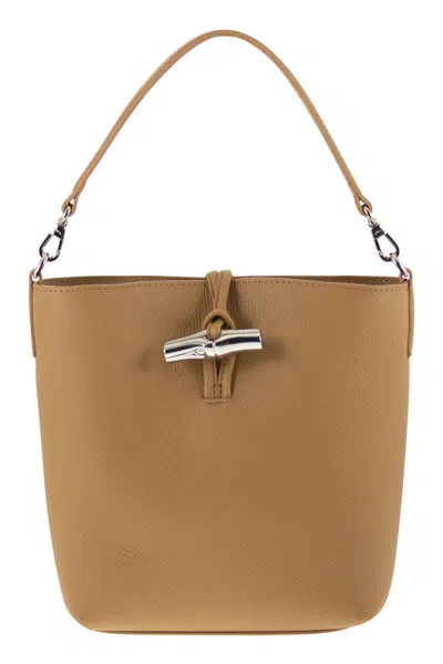 Longchamp Le Roseau - Xs Bucket Bag In Brown