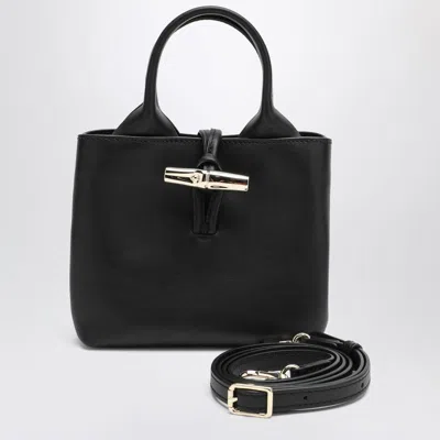 Longchamp Le Roseau Bag Xs In Black