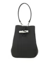 Longchamp Le Roseau" Bucket Bag In Black