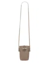 Longchamp Le Roseau Cell Phone Case In Neutral