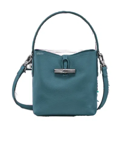 Longchamp Sac Seau Xs Le Roseau Essential In Peacock