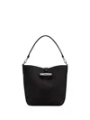Longchamp Extra Small Le Roseau Leather Bucket Bag