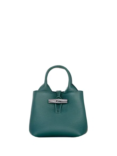 Longchamp Le Roseau Shoulder Bag In Cedar Color