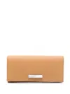 Longchamp Le Roseau Portemonnaie In Braun