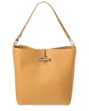 Longchamp Le Roseau Leather Hobo Bag In Pattern