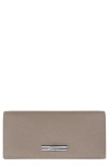 Longchamp Roseau Foldover Leather Wallet