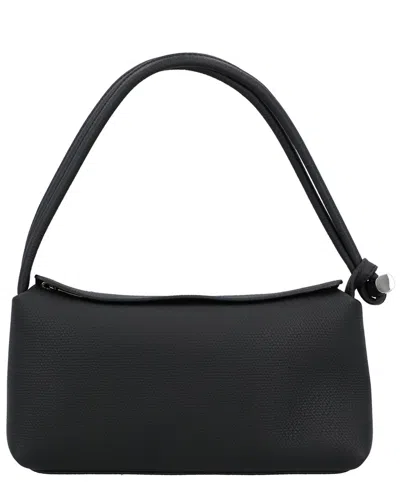 LONGCHAMP LONGCHAMP LE ROSEAU MEDIUM LEATHER SHOULDER BAG