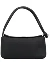 Longchamp Roseau M Sleek Rectangular Shoulder Bag In Black