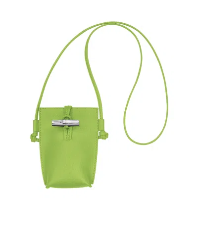 Longchamp Le Roseau Phone Case In Green