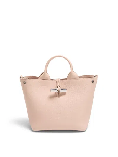 Longchamp Le Roseau S Handbag In Pink