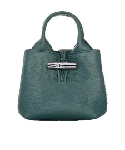 Longchamp Le Roseau Shoulder Bag In Cedar Color