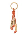 Longchamp `le Roseau Sleek` Key Holder In Gold