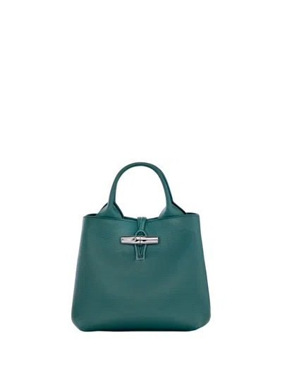 Longchamp Le Roseau Shoulder Bag In Cedar Color