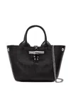 Longchamp Le Roseau Studded Mini Bag In Black