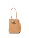 Longchamp Le Roseau Xs Beuteltasche In Braun