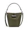 Longchamp Le Roseau Xs Bucket Bag In Brown