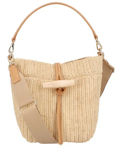 Longchamp Le Roseau Xs Bucket Bag In Neutral