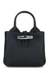 Longchamp Le Roseau Xs Handbag In Black