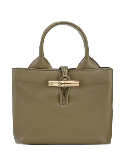 Longchamp Le Roseau Xs Handbag In ["green"]