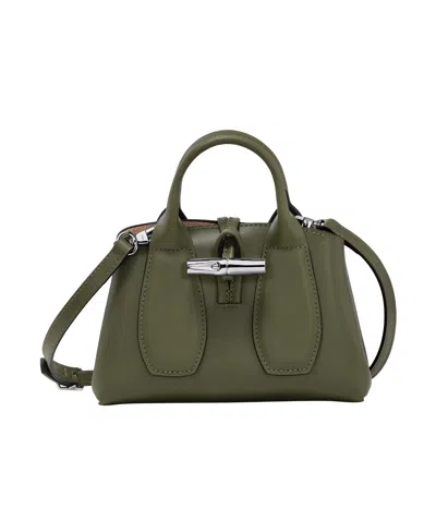 Longchamp Le Roseau Xs Handbag In Green