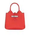 Longchamp Le Roseau Xs Handbag In Red