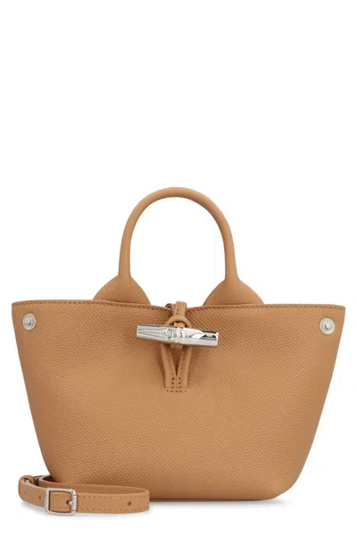 Longchamp Le Roseau Xs Leather Handbag