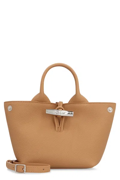 Longchamp Le Roseau Xs Leather Handbag