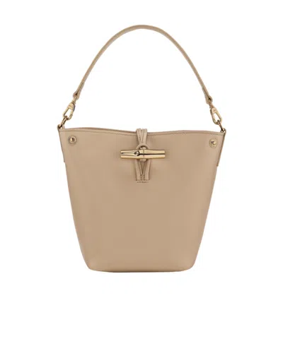 Longchamp Le Roseau Xs Shoulder Bag In Tree Root Color