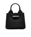 Longchamp Sac À Main Xs Le Roseau In Black