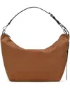 Longchamp Le Slouchy Rider-medal Shoulder Bag In Brown