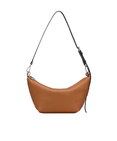 Longchamp Le Slouchy S Crossbody Bag In Brown