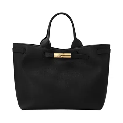 Pre-owned Longchamp Le Smart L Tote Bag 'black' | Women's Size Onesize
