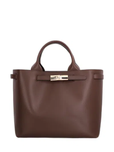 Longchamp Le Smart Mini Handbag In Mocha