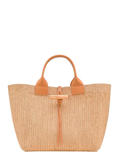 Longchamp Le Smart Tote Bag In Orange