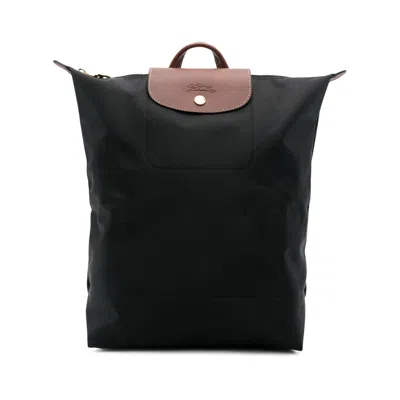 Longchamp Leather Backpacks & Travels